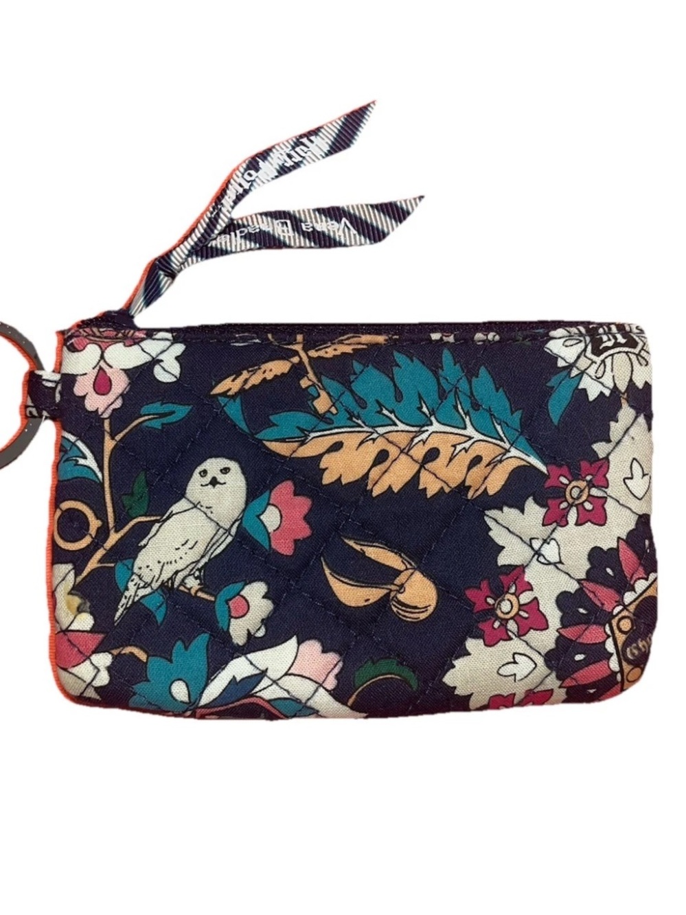 Vera Bradley Harry Potter Home to Hogwarts Zip ID Case Card Holder Keychain ts